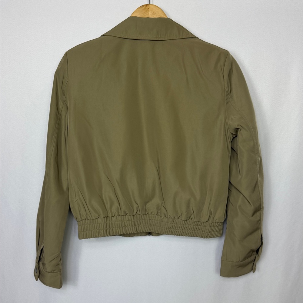 Truth By Republic Bomber Jacket Size Medium Olive Green New - Picture 5 of 10